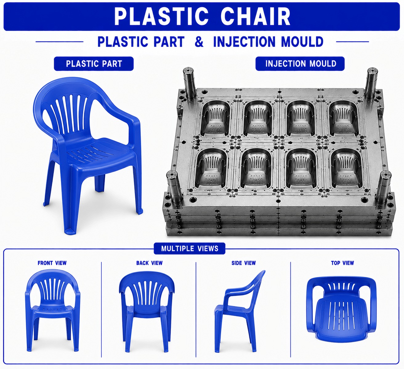 Plastic Chair Mould and Moulding Service
